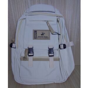 Beverly‎ Hills Polo Club BHPC Backpack Natural Cushioned Straps